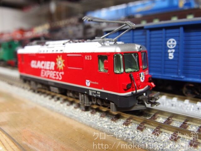 KATO Nゲージ アルプスの機関車 Ge4/4-Ⅱ 氷河特急 : クローゼットの中
