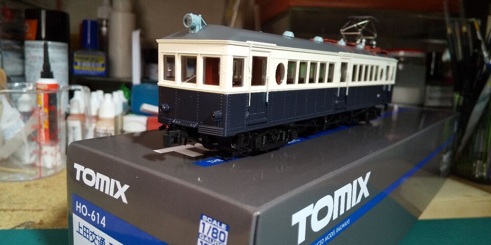 TOMIX HO 上田交通 モハ5250形 : クローゼットの中の鉄道模型