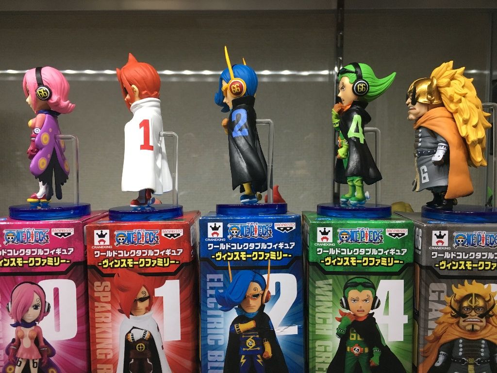 ワンピース ワールドコレクタブル ワーコレ ヴィンスモークファミリー6