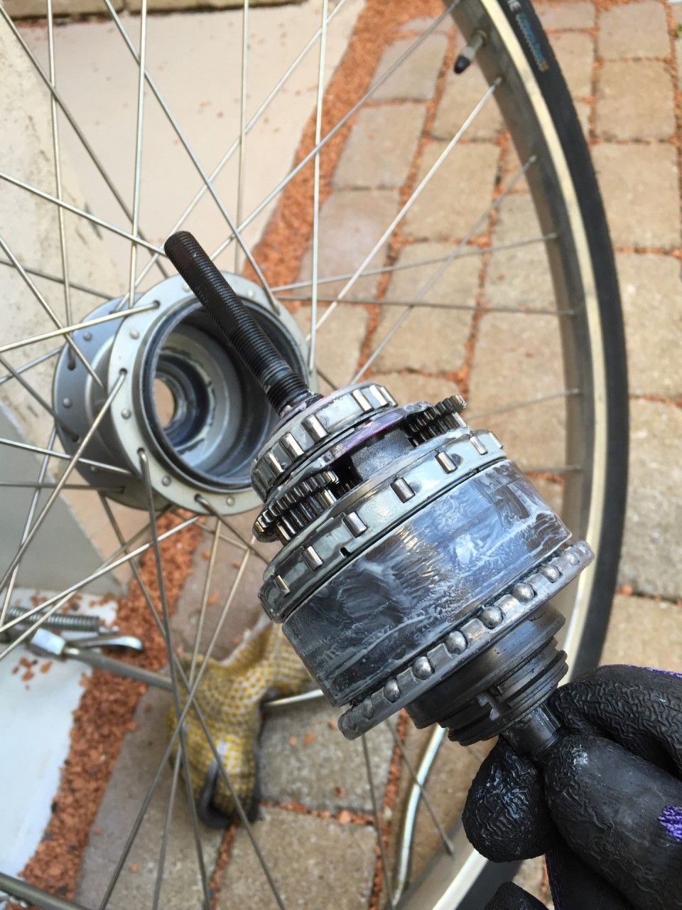 内装変速機 ギア抜け修理 : DIYやバイクやなんちゃら