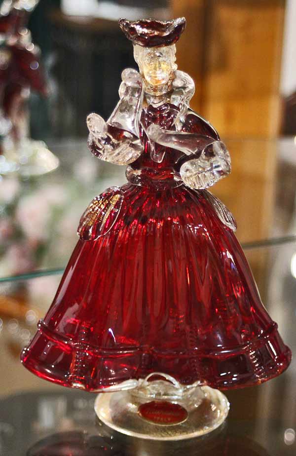 ベネチアンガラス人形Murano（ムラーノ）2体セット Yahoo!オークション