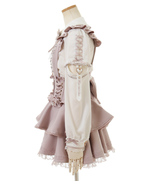 サスペンダー付ティアードスカパン ｜ LIZ LISA（リズリサ）公式通販