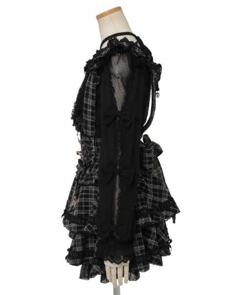 はしごリボンツイードティアードスカパン ｜ LIZ LISA（リズリサ）公式