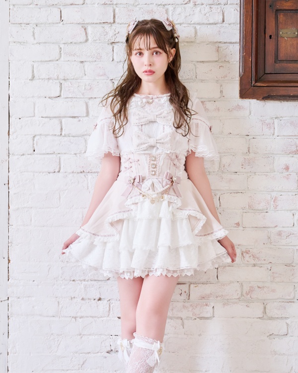 はしごカシュクールスカート ｜ LIZ LISA（リズリサ）公式通販