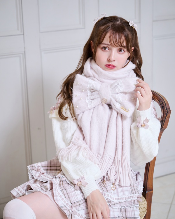 シャギーリボンストール ｜ LIZ LISA（リズリサ）公式通販 ｜ Tokyo