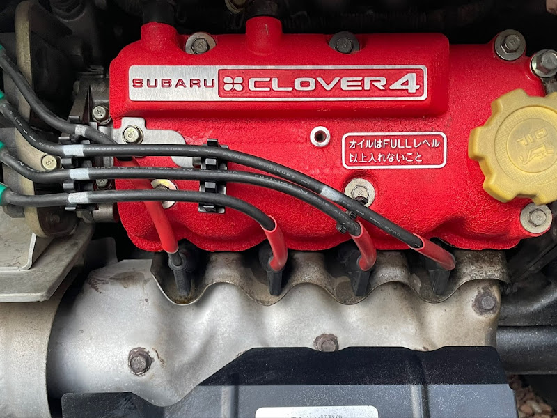 サンバートラック スーパーチャージャーのタペットカバー塗装・結晶