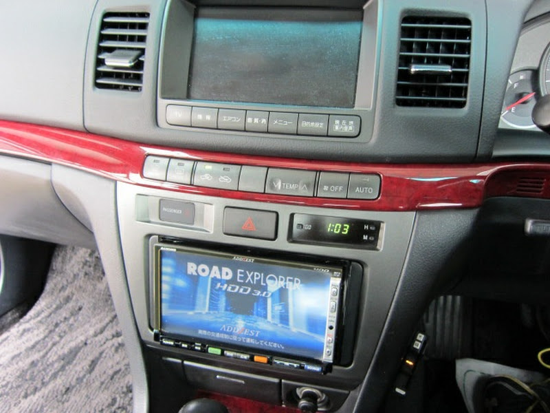 マークIIの純正マルチナビ・社外オーディオ・エアコンスイッチ・ツイン