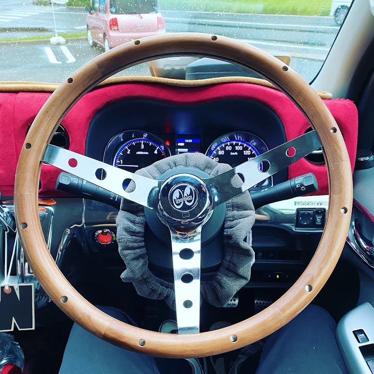 MOONEYES製ムーンアイズステアリング