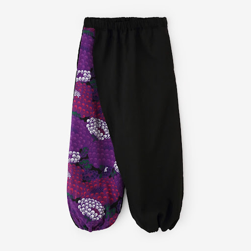 モスリン 手柄寛衣下（たかみかんいした） 片身替わり（かたみがわり