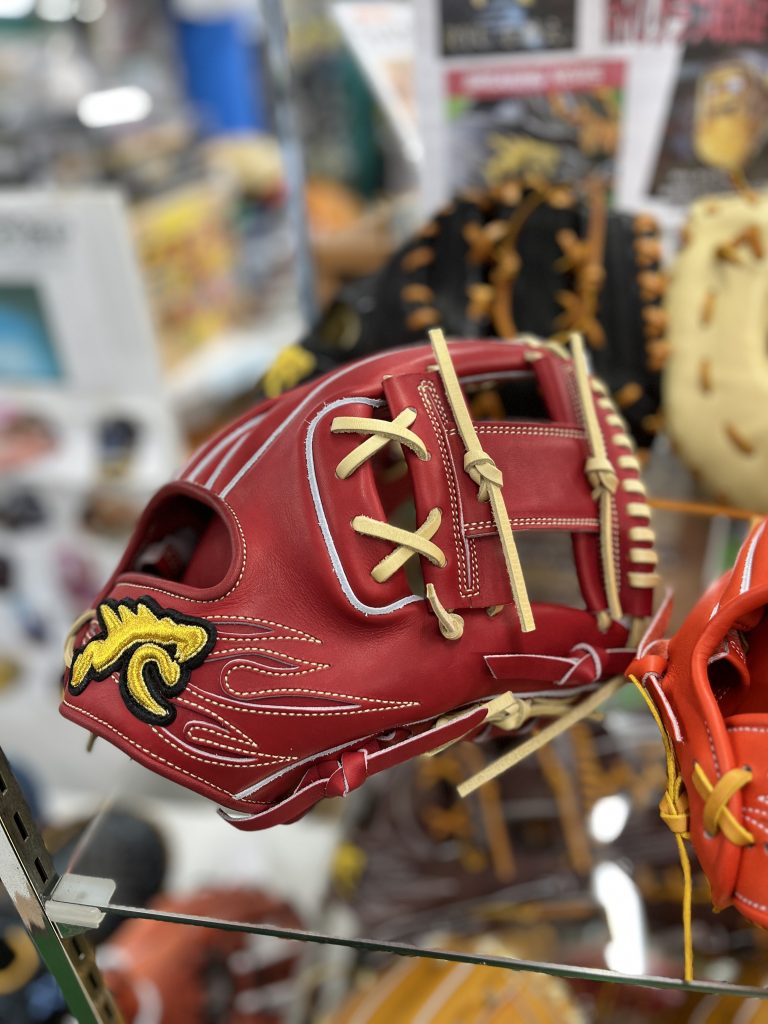 RYU☆軟式オーダー☆投手用☆レッド×ブラック☆限定モデル RYU☆