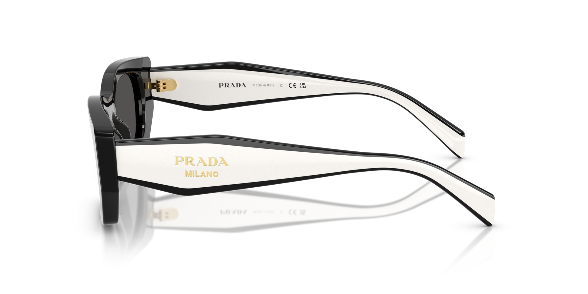 Prada PR B05S 09Q08Z Sunglasses Black for Woman – LookerOnline