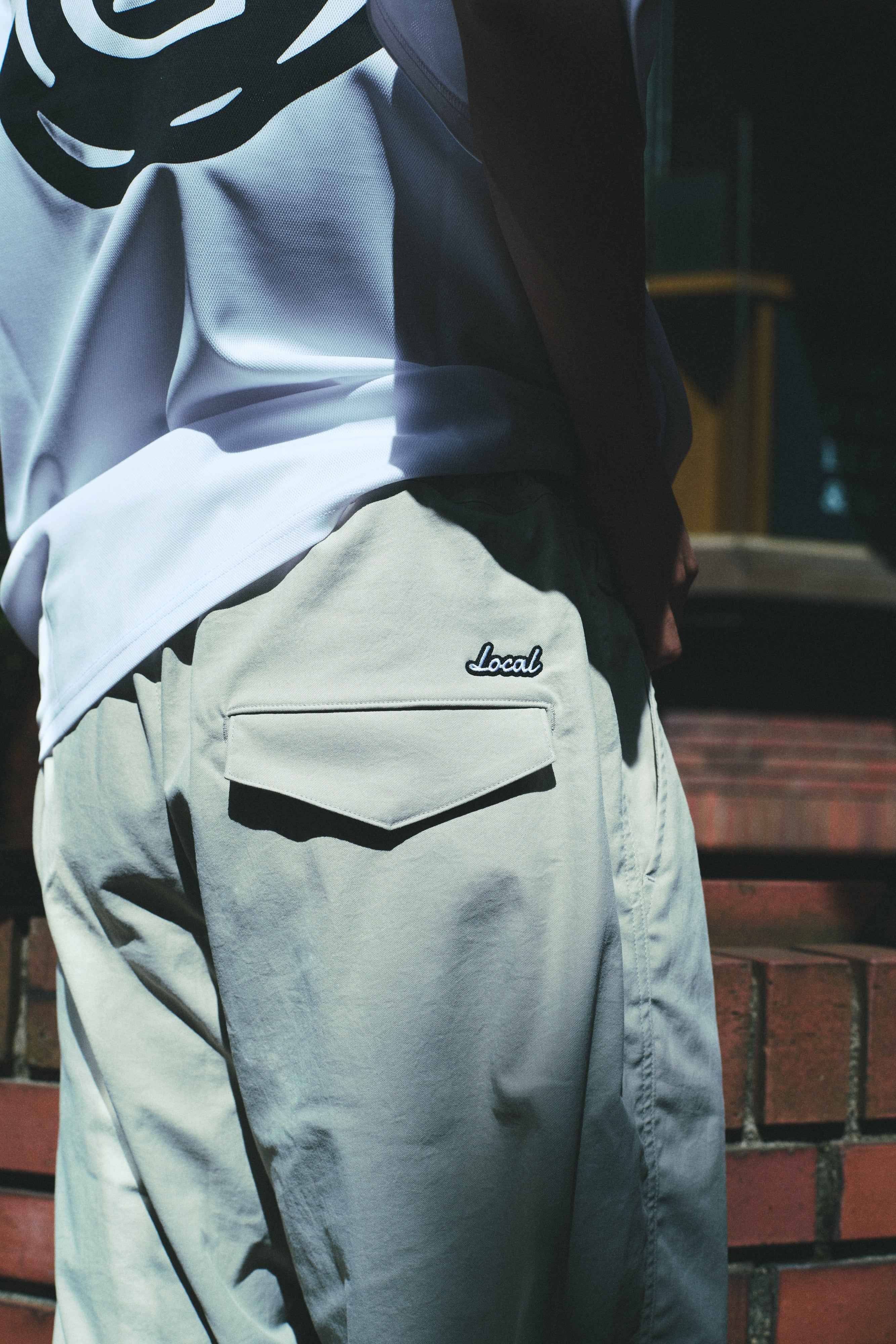 Stretch Chino Wide Easy PANTS | Black – Local GOLF