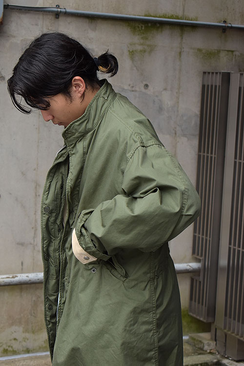 orSlow-M-65 FISH TAIL COAT (GRN)