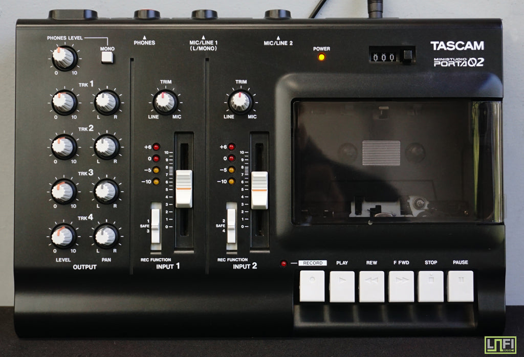 Tascam Porta 02 - 4 Track Analogue Cassette Recorder - Just