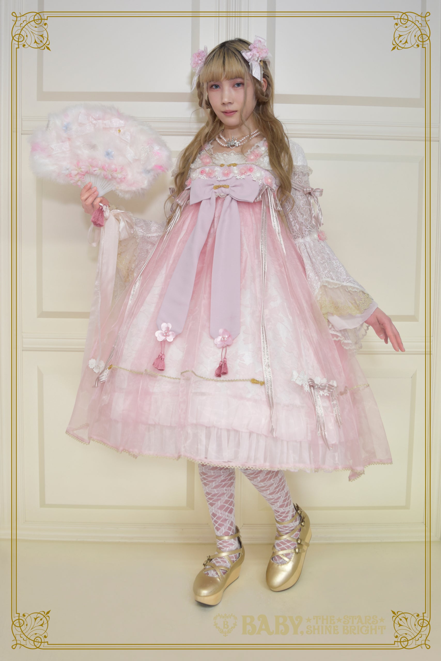 SA・KU・RA Celestial Maiden OP & Ribbon Comb Set (2024 Laforet