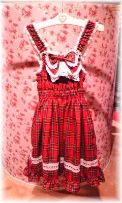 Tartan Check Shirring Princess JSK (2011) by Baby, the Stars Shine