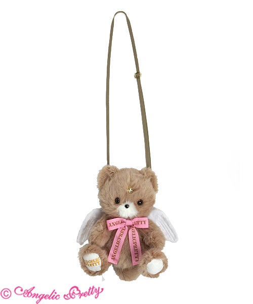 Milky Bear Plush Pouch (June 2020) by Angelic Pretty