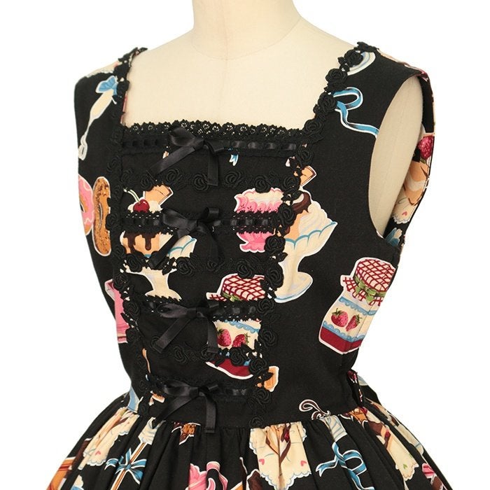 Candy Pattern Torchon Lace JSK by Innocent World