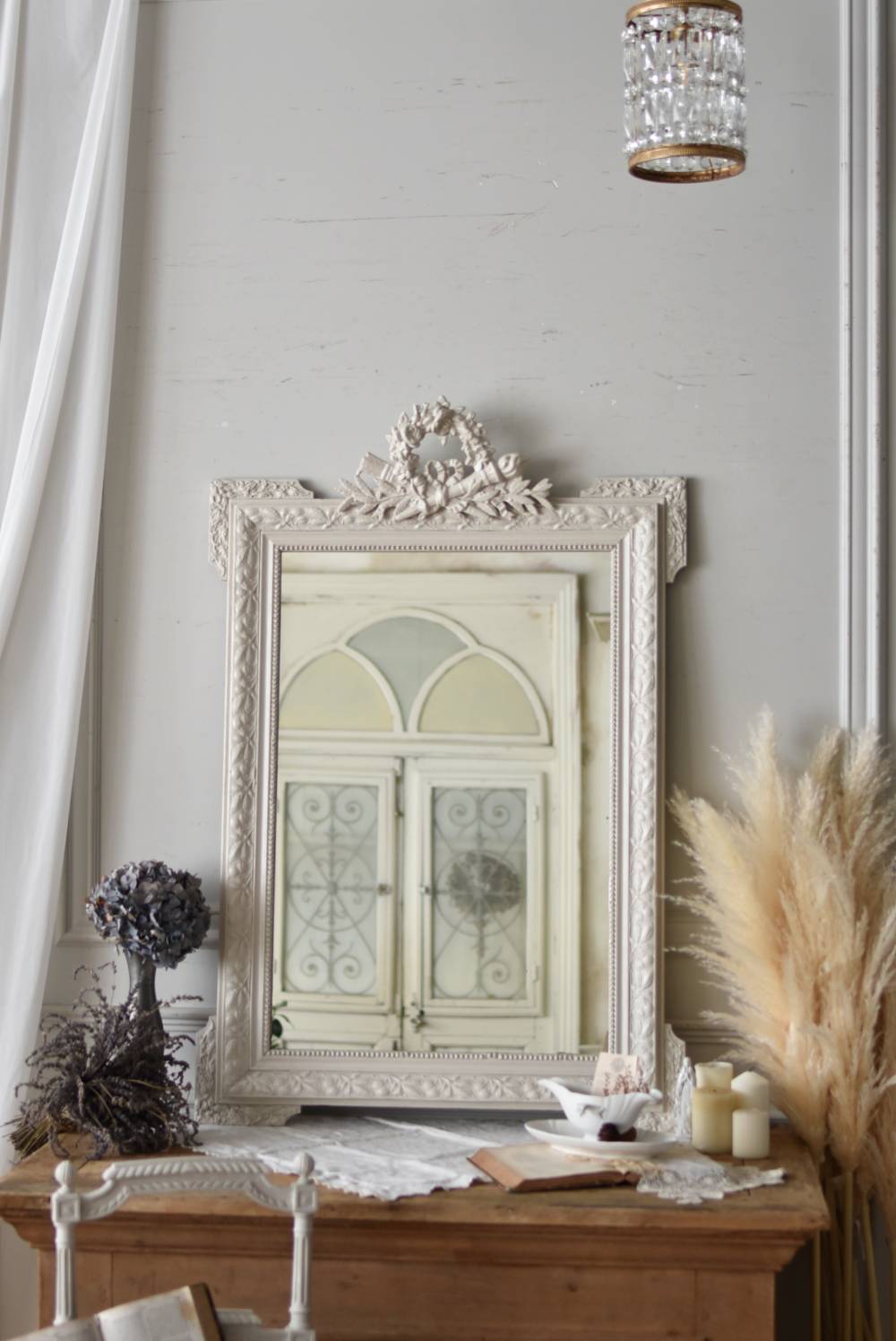 フランスアンティークインテリア フレンチミラー.L フレンチスタイル