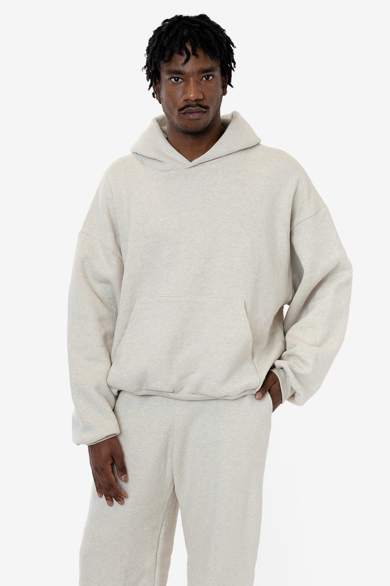 SF1049 - 12oz. Scour Fleece Wide Hoodie – Los Angeles Apparel