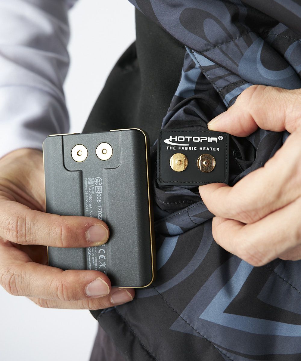 メンズ HOTOPIA中綿電熱ベスト Shooting Star シューティングスター