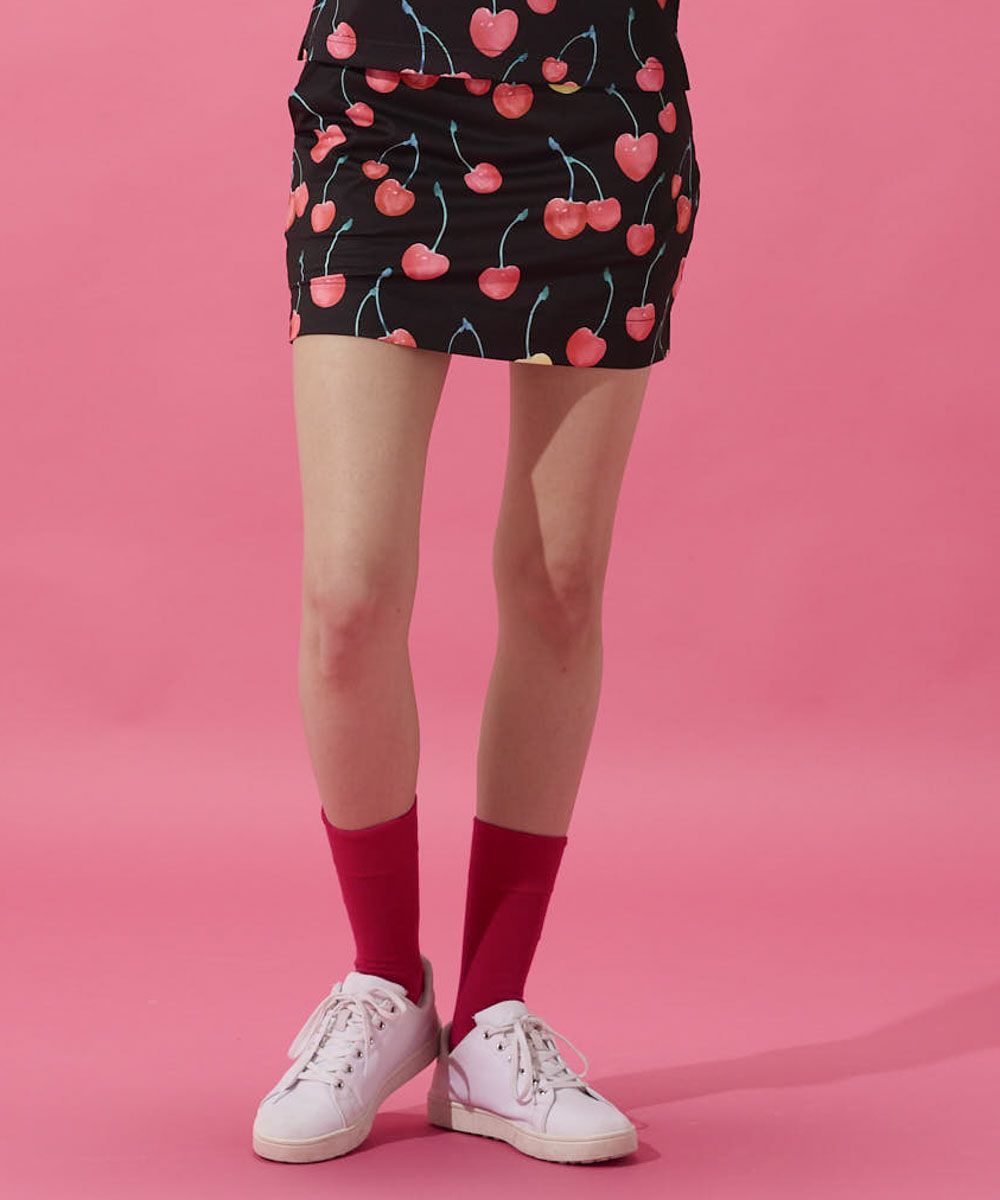 レディース ECOベントメッシュ 柄スカート Golf Trip Neon/ゴルフ