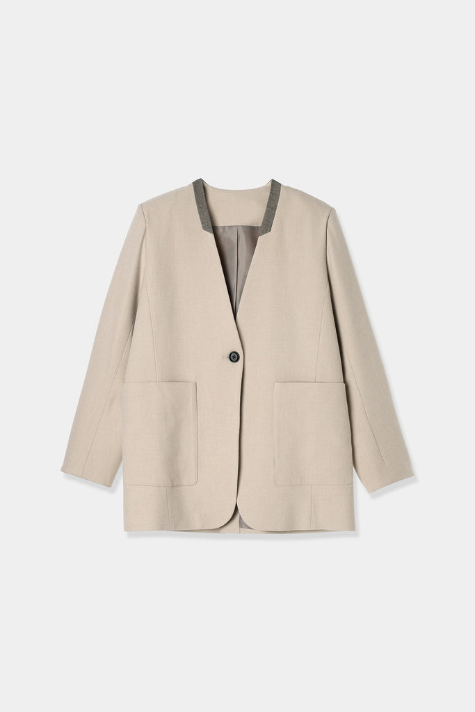 no collar jacket – louren store