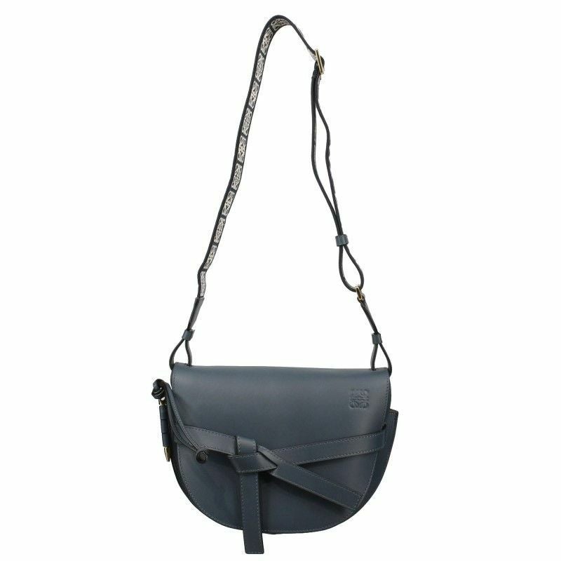 ロエベ LOEWE ショルダーバッグ レディース ゲート ブルー A650T20X40