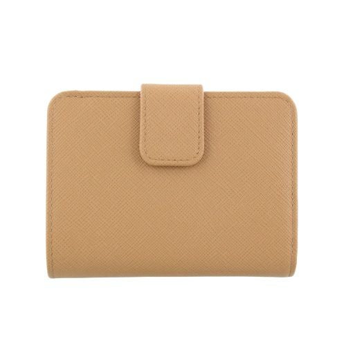 プラダ 二つ折り財布 レディース サフィアーノ トライアングルロゴ