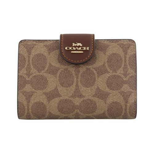 コーチ アウトレット 財布 二つ折り財布 レディース シグネチャー