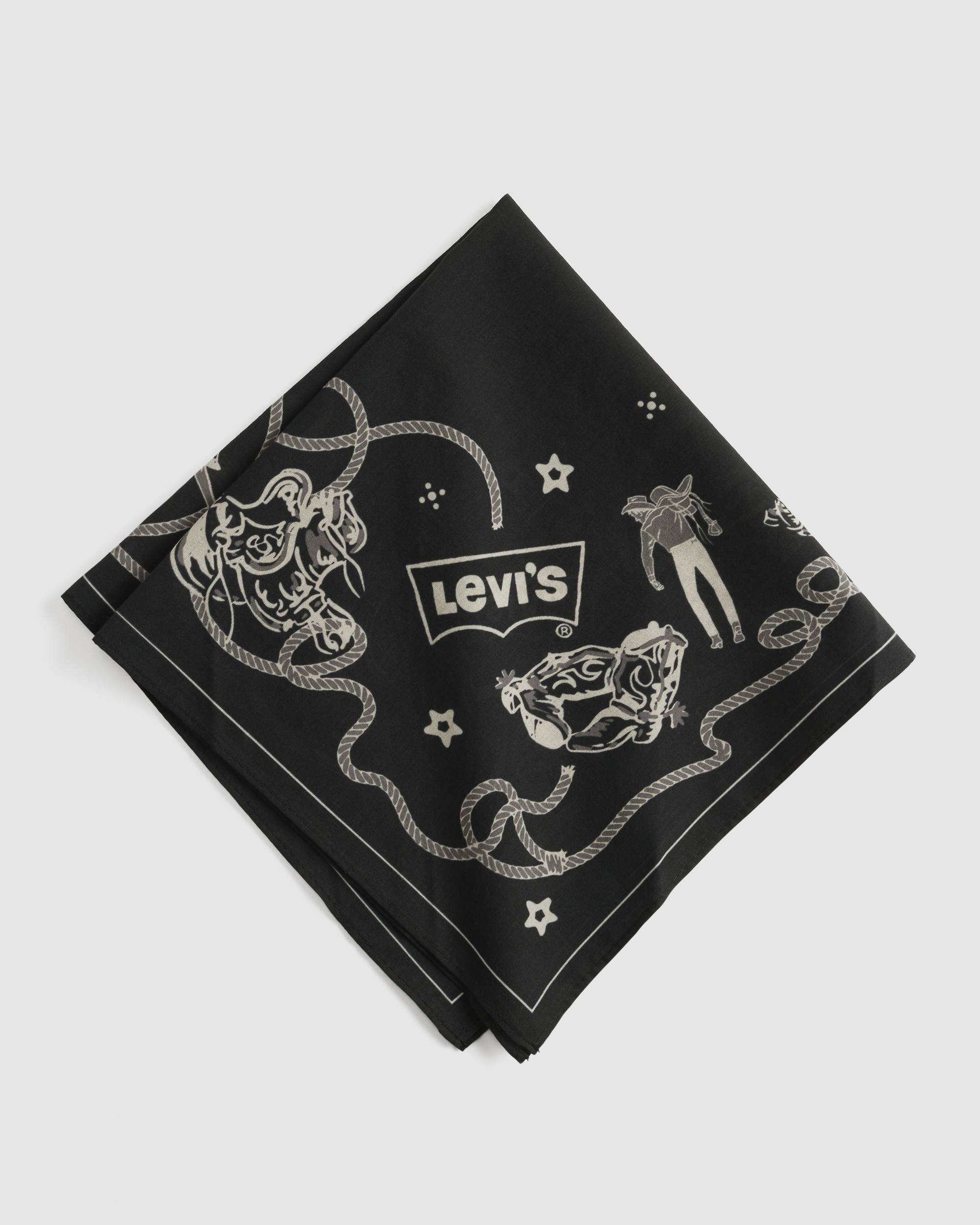 Levi's® Ranchers Bandana - Black | Levi's® LV