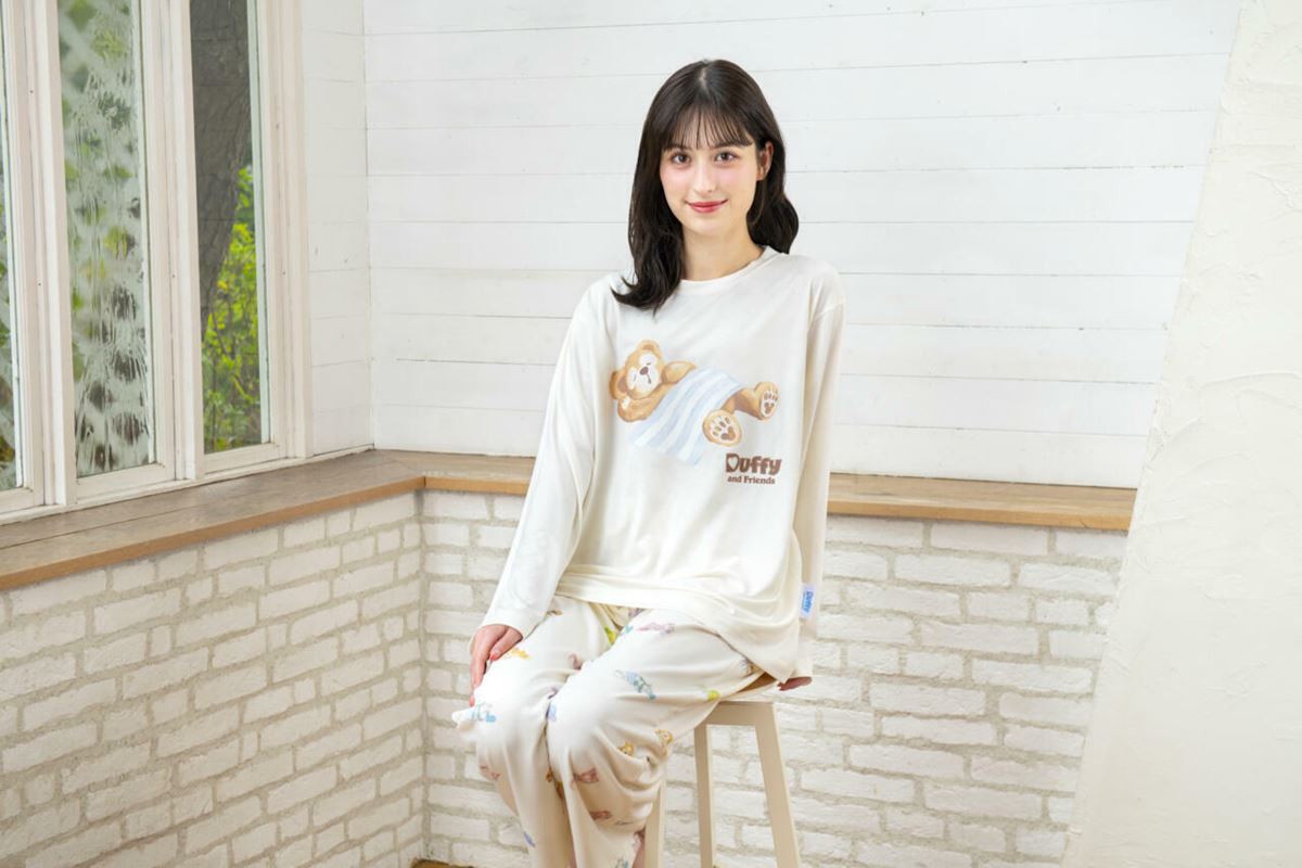 ディズニーシー ダッフィー ジェラートピケ ルームウェア gelato pique