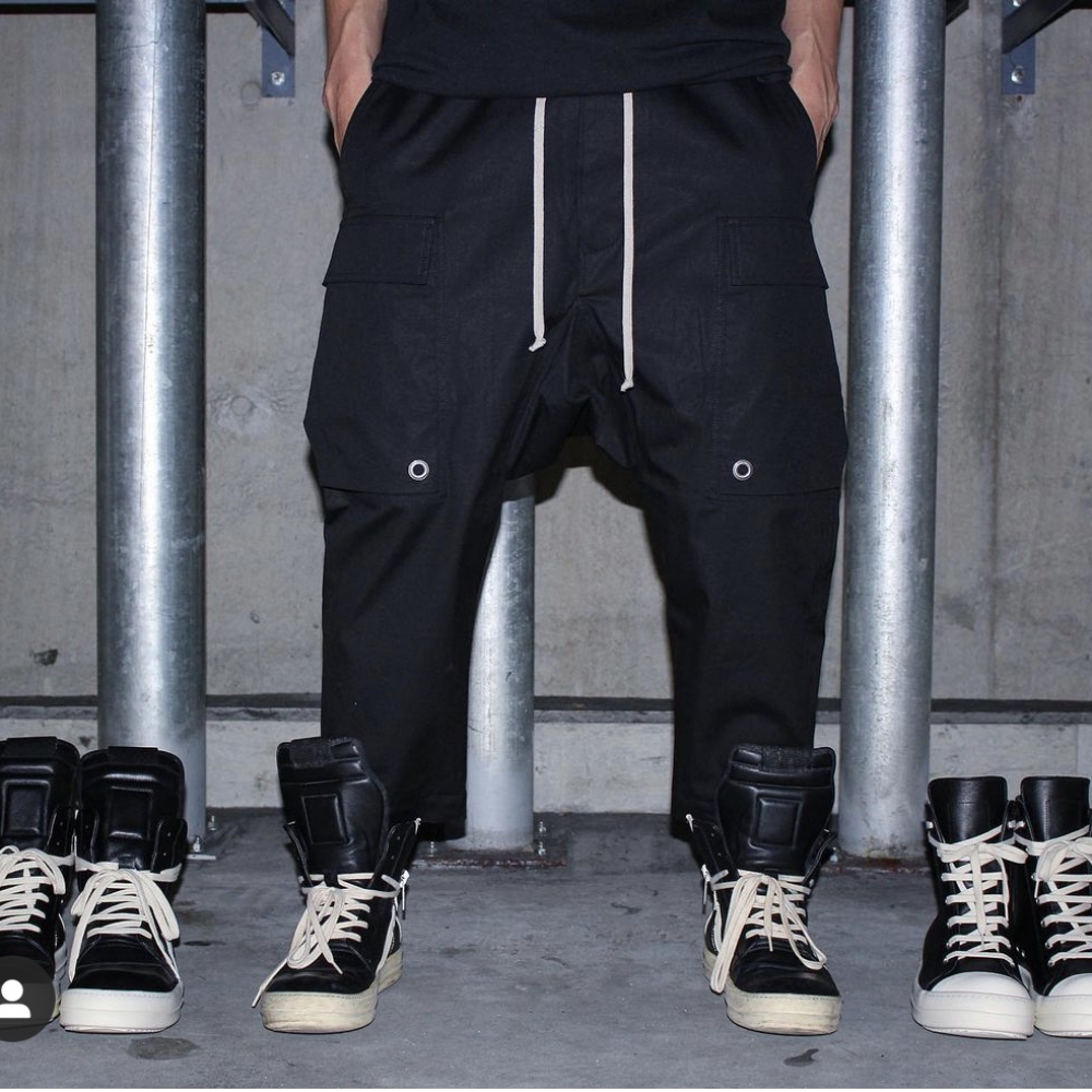 Rick Owens リックオウエンス プレゲトーンカーゴクロップドパンツ