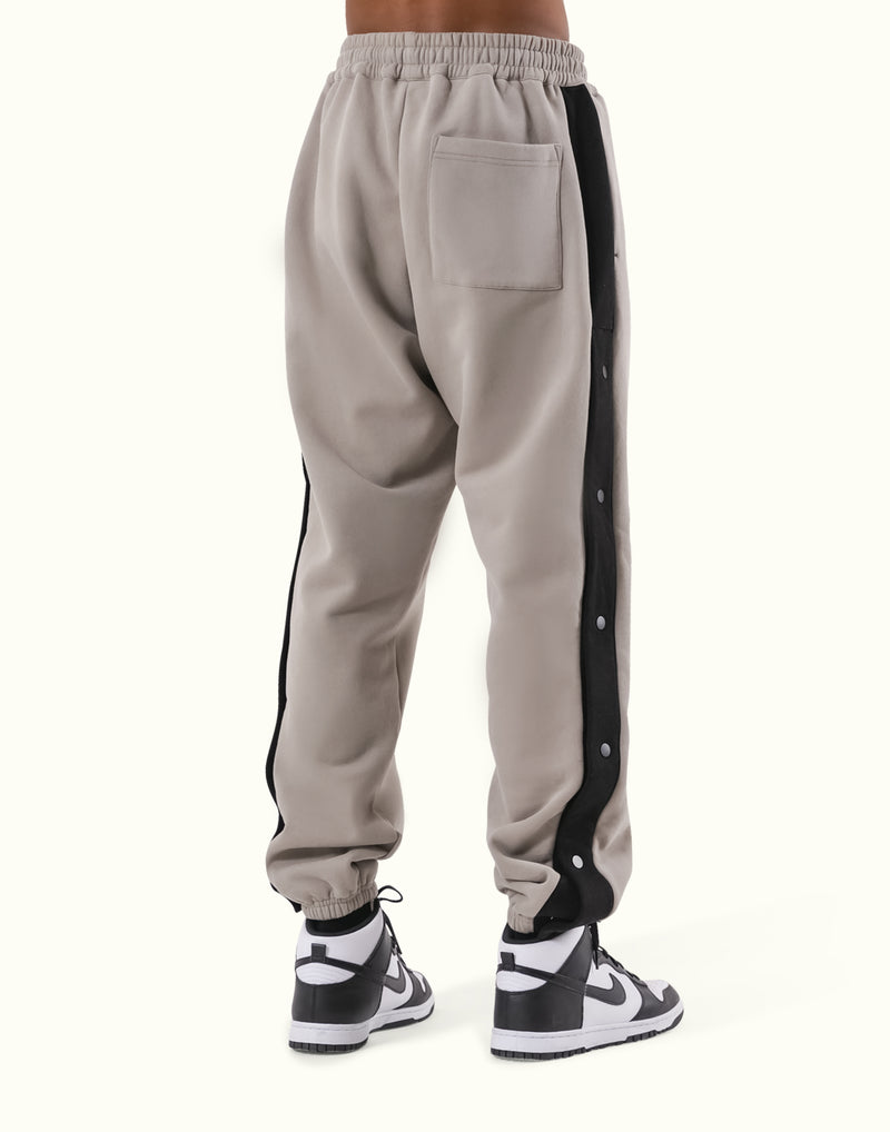 Warm Up Button Sweat Pants - Beige – LÝFT