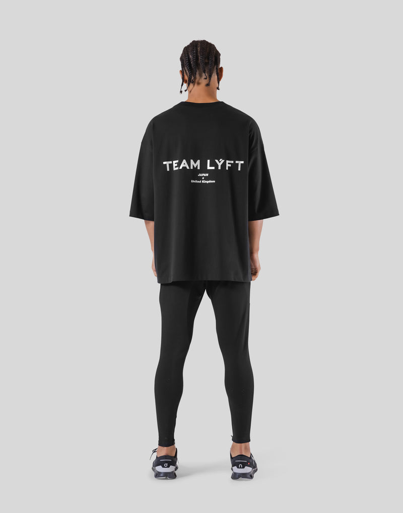 Team LÝFT Extra Big T-Shirt - Black