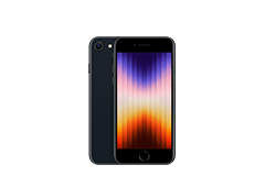 Amazon | 2022 Apple iPhone SE (64 GB) - ミッドナイト(第3世代)SIM