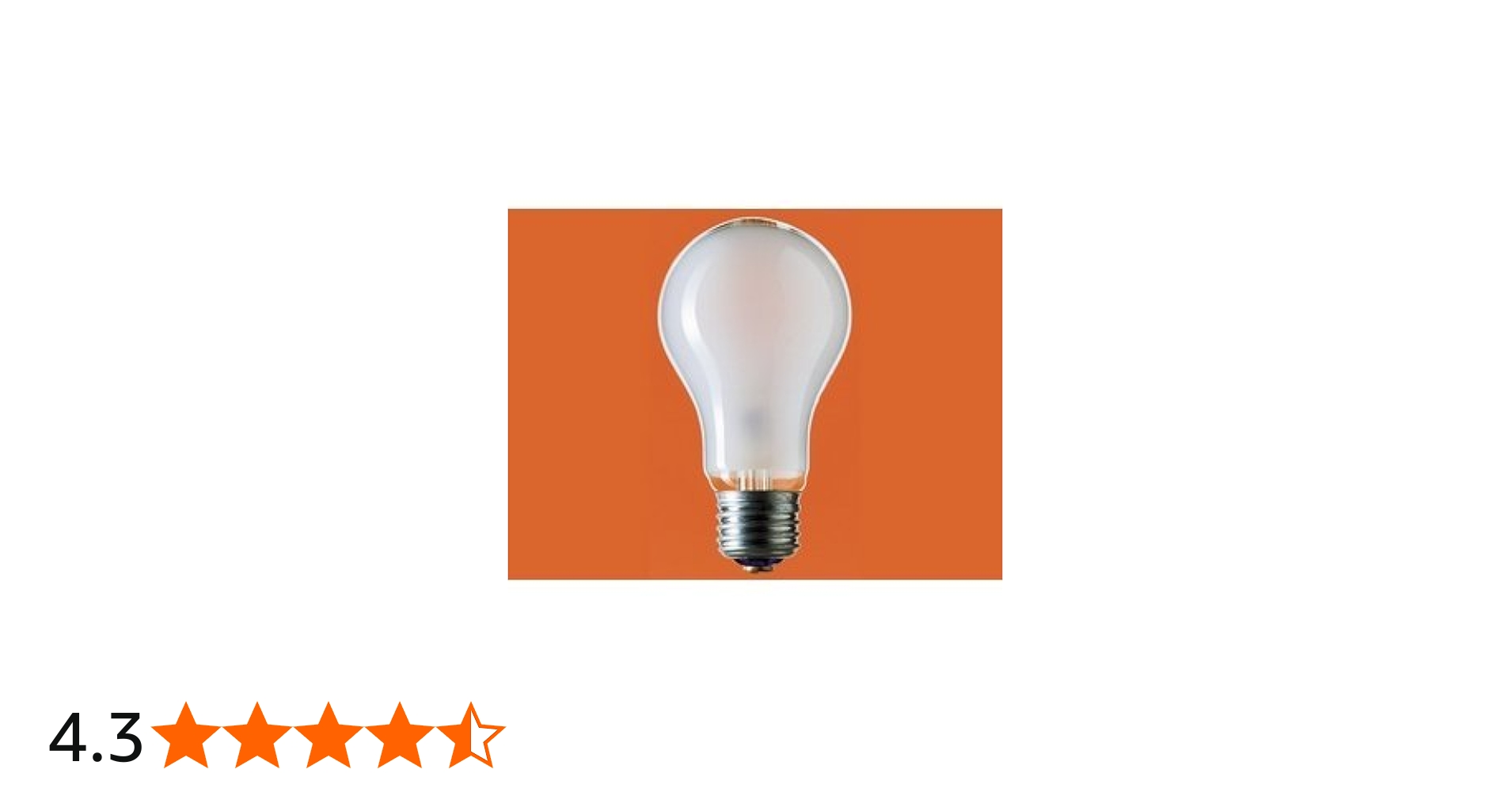 Amazon | パナソニック シリカ電球 100V 20W形 E26口金 LW100V18W