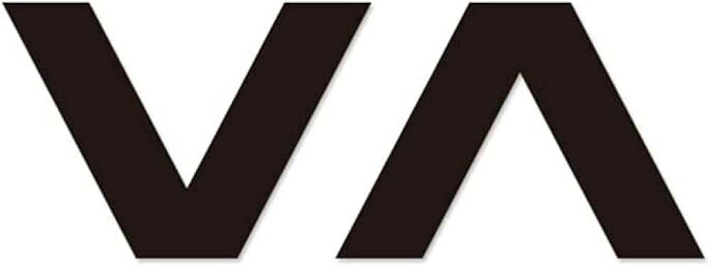 Amazon.co.jp: RVCA ルーカ 【VA】 15cm×5.8cm ステッカー