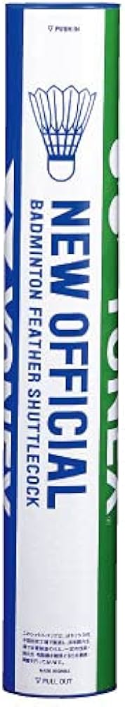 Amazon | ヨネックス ニューオフィシャル 1本(1ダース・12球入) F-80 2