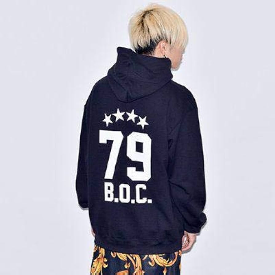 Amazon.co.jp: BUMP OF CHICKEN ナンバリングパーカーブラック Sサイズ