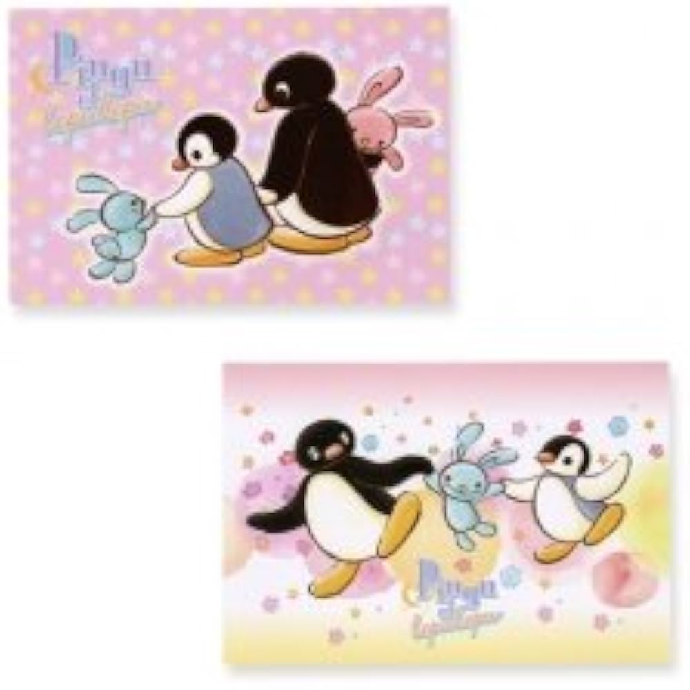 Amazon | ピングー ポストカード2枚セット ルプルプ PINGU | ポスト