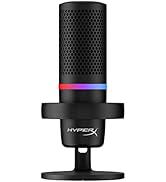 Amazon | HyperX QuadCast S スタンドアロンマイク RGBライティング