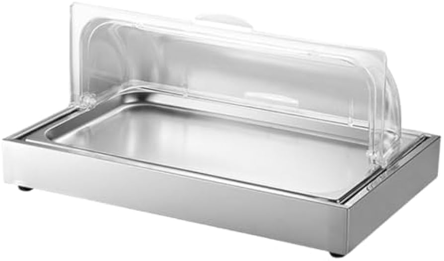 ビュッフェサーバー冷前菜用ステンレス製フードディスプレイ 7