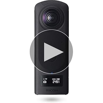 Amazon.com : Ricoh Theta Z1 51GB Black 360° Camera, Two 1.0-inch
