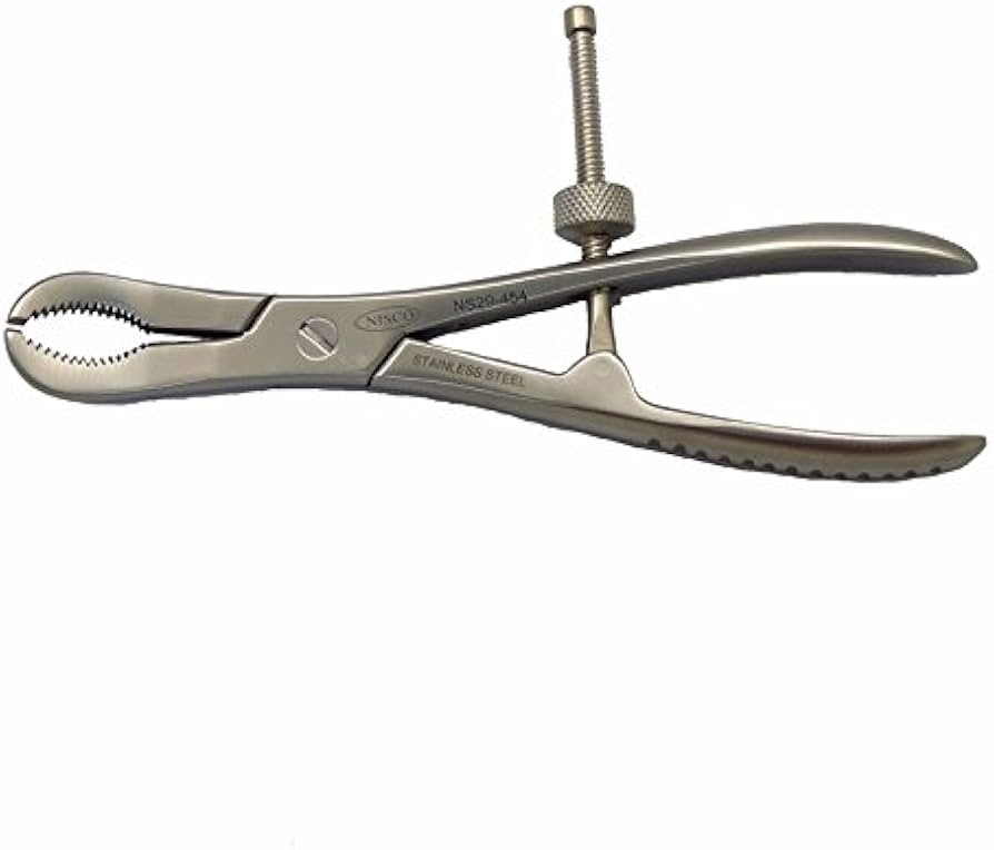 Amazon | セッター型骨鉗子（骨把持鉗子）15.0cm NS29-454 | NISCO | 鉗子