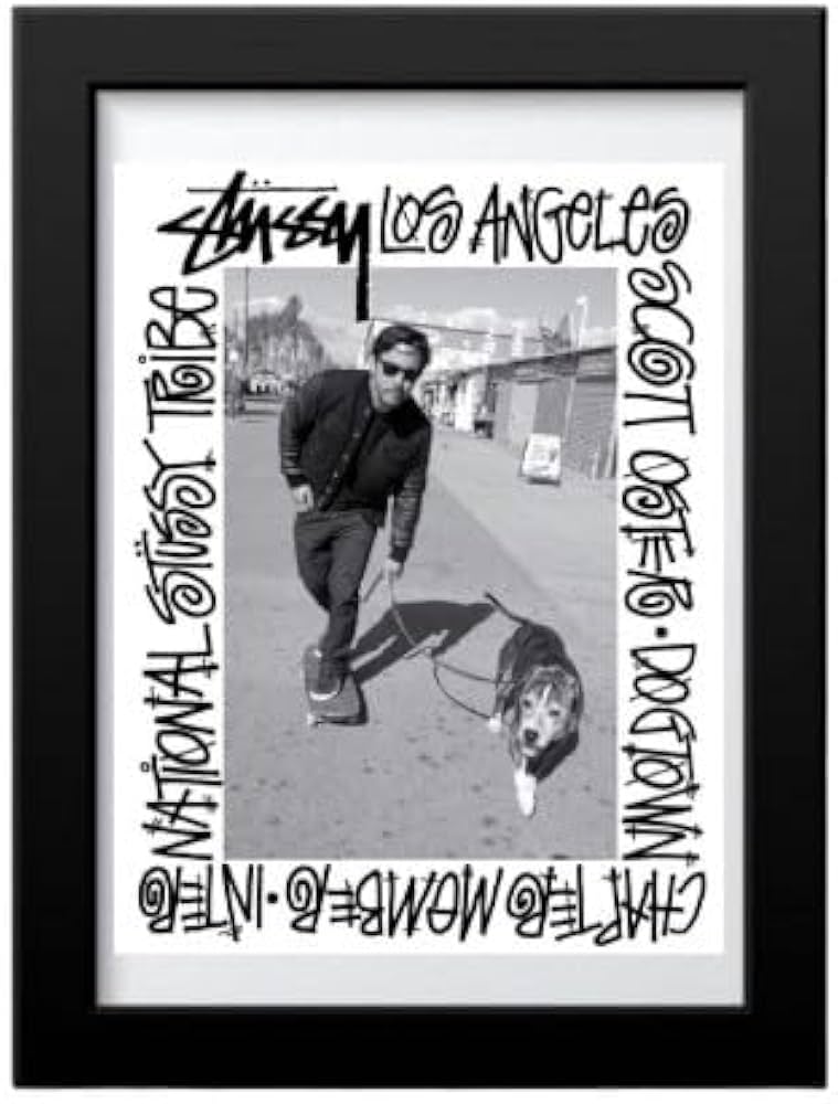 Amazon.co.jp: ステューシー ポスター キャンバス ヴィンテージ