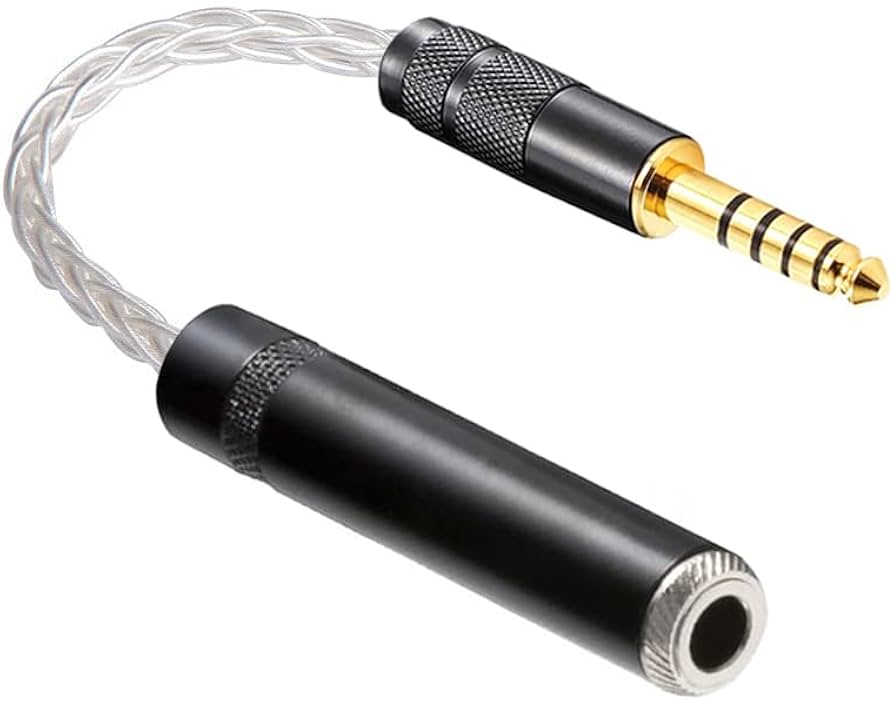 Amazon | luxferre 4.4 mm 6.3 mm 変換 ケーブル 4.4 6.3 変換 4.4mm 5