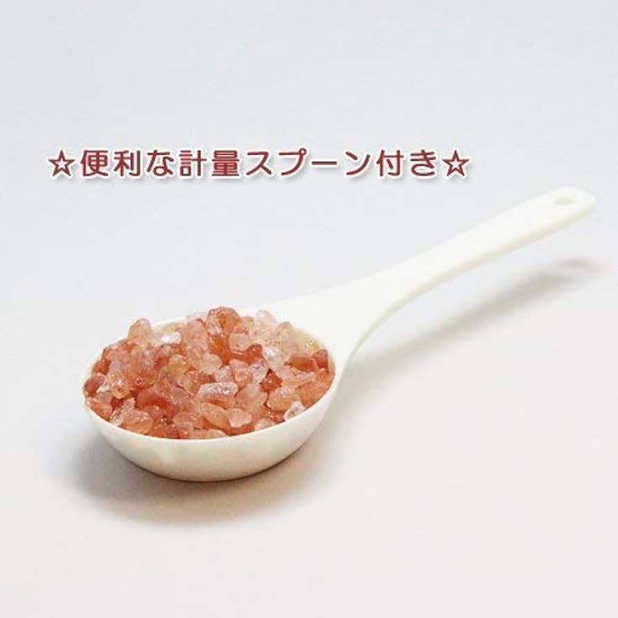 Amazon | 天然ヒマラヤ岩塩1kg ミネラルピンク バスソルト （入浴用