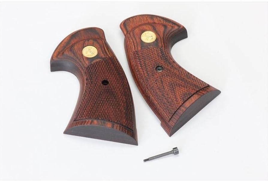 Amazon | ウッドグリップ コルトパイソン357 マグナム(オーバーサイズ