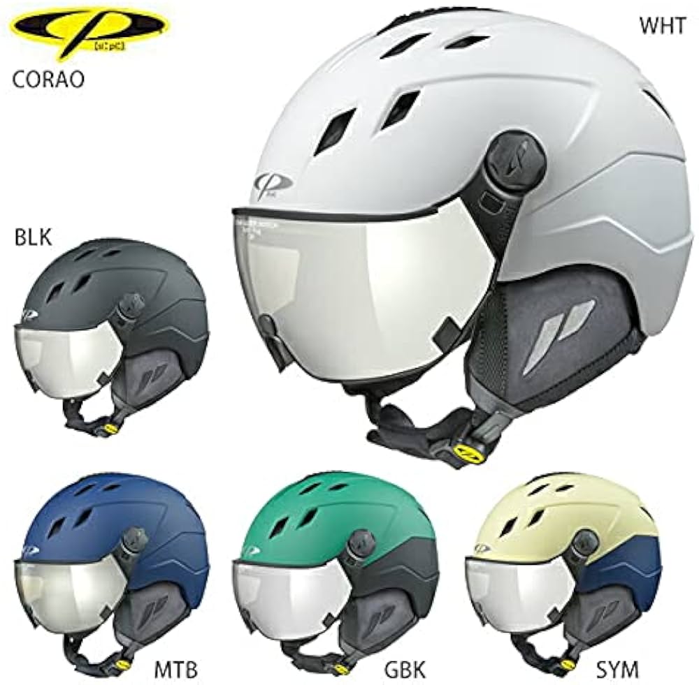 Amazon | CP〔シーピー スキーヘルメット〕＜2021＞CORAO+ バイザー